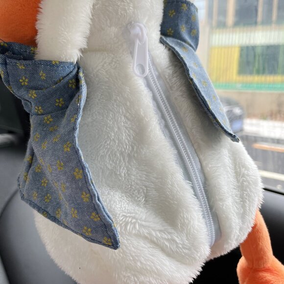 Unique Plush Cartoon Tissue Holder Duck Butt Car Tissue Box Storage - Picture 3 of 7